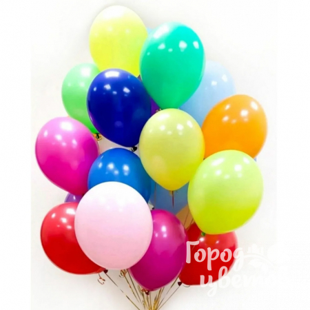 Воздушные шары разноцветные в ассортименте 30см (12’’)